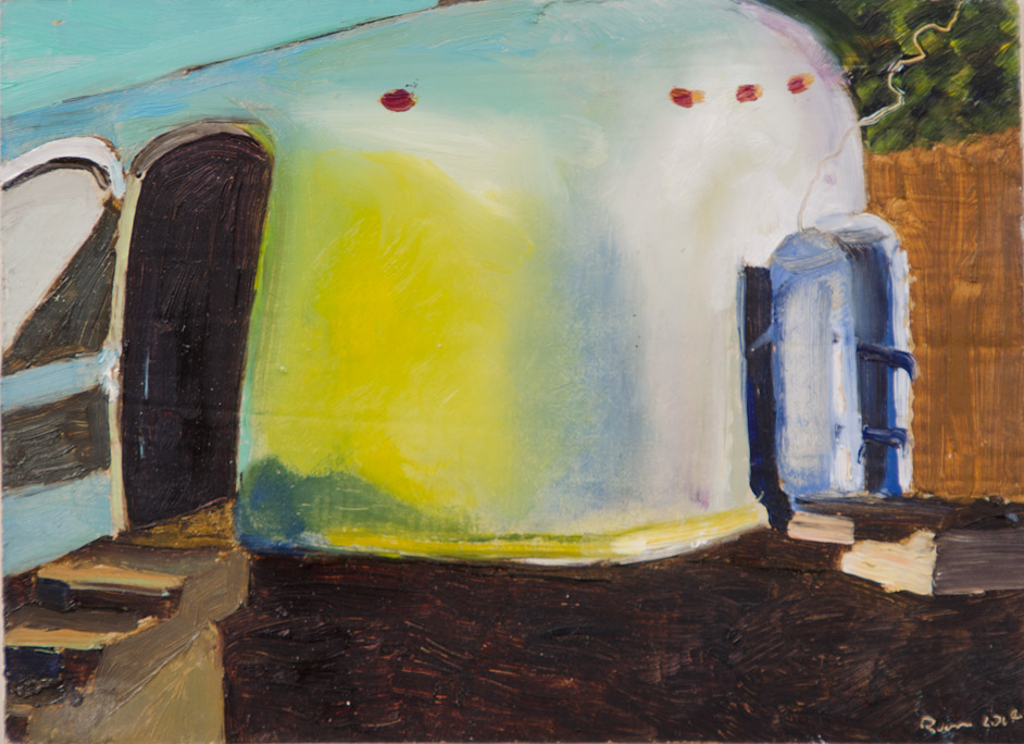 Richard Sober's painting: Gentrification