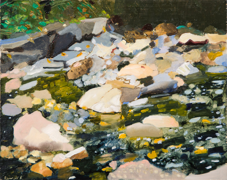 Richard Sober's painting: Stony Run