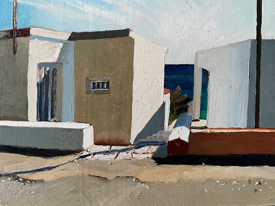 Richard Sober's painting: Untitled 1 2024
