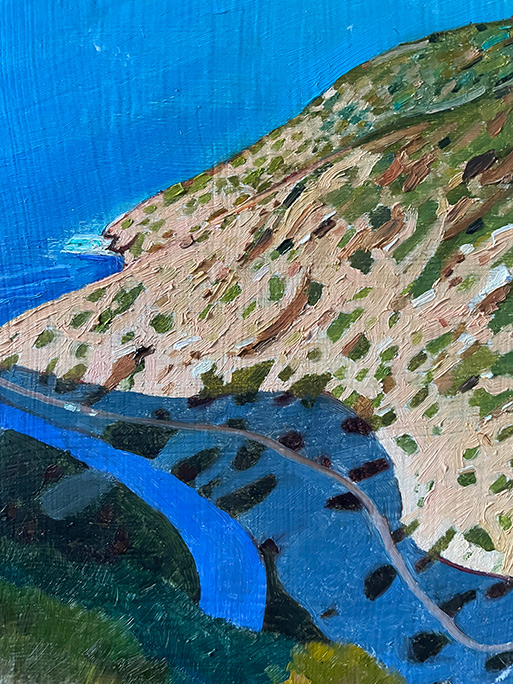 Richard Sober's painting: Untitled 10 2024